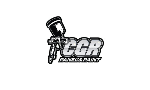 CGR Panel and Paint logo with professional design, symbolizing quality auto paint and panel repair services.