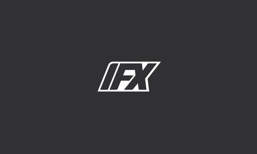 IFX Fabrication logo in black and white for custom fabrication services.