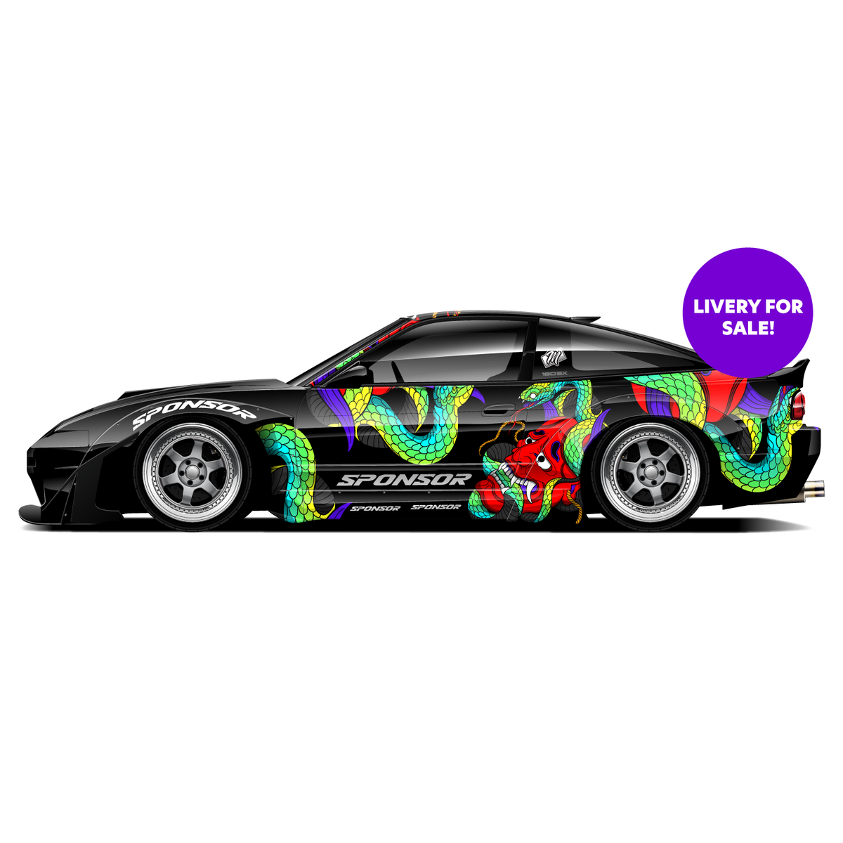 Python Livery Motorsport Livery Portfolio | Tiana Creative